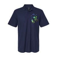 Monkey Chimp With Sunglasses And Headphones Softstyle Adult Sport Polo