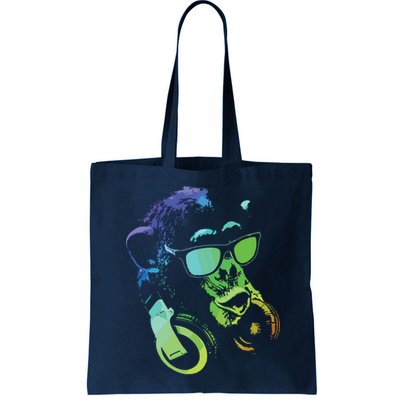 Monkey Chimp With Sunglasses And Headphones Bag