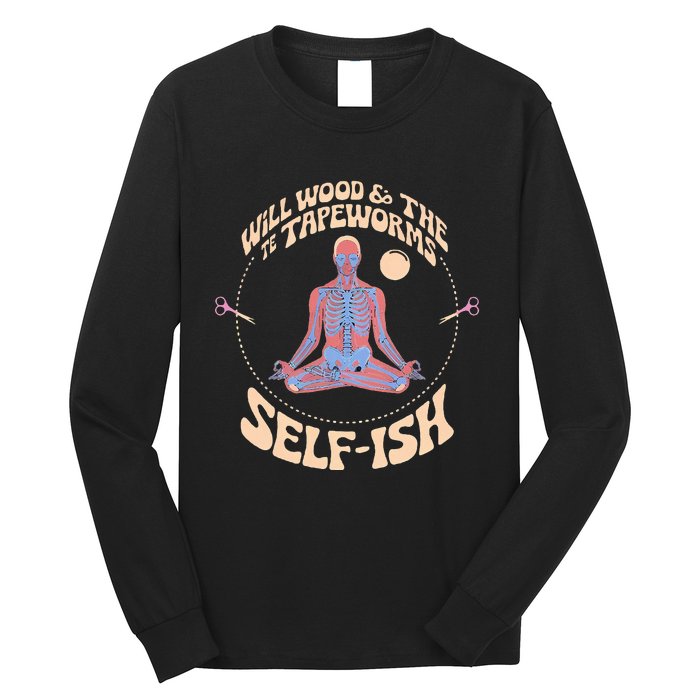 Meditation Colorful Will Wood Basic Selffish Funny Long Sleeve Shirt