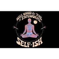 Meditation Colorful Will Wood Basic Selffish Funny Bumper Sticker