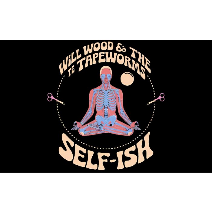 Meditation Colorful Will Wood Basic Selffish Funny Bumper Sticker