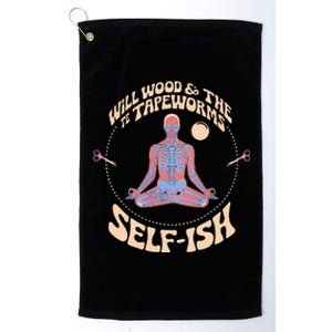 Meditation Colorful Will Wood Basic Selffish Funny Platinum Collection Golf Towel