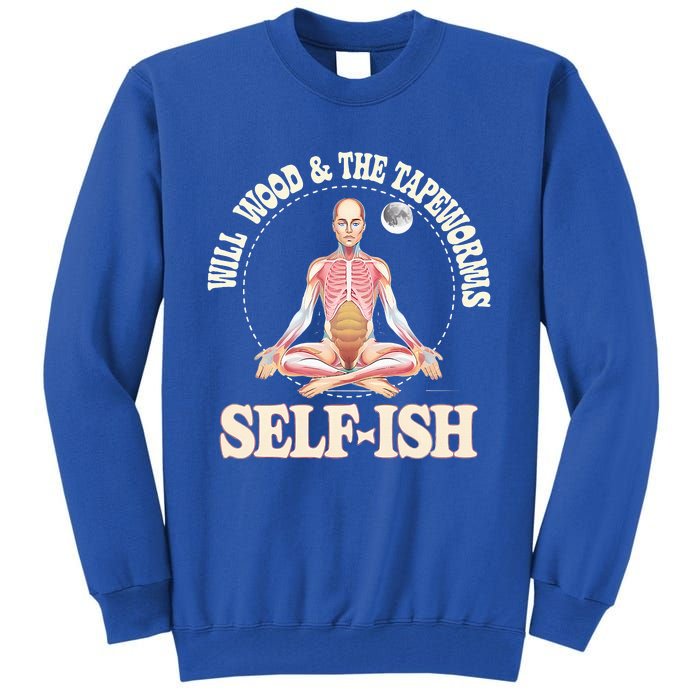 Meditation Colorful Will Wood Basic Selffish Tall Sweatshirt