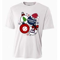 Merry Christmas Washington Baseball Est 1969 Cooling Performance Crew T-Shirt