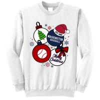 Merry Christmas Washington Baseball Est 1969 Sweatshirt