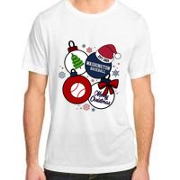 Merry Christmas Washington Baseball Est 1969 Adult ChromaSoft Performance T-Shirt