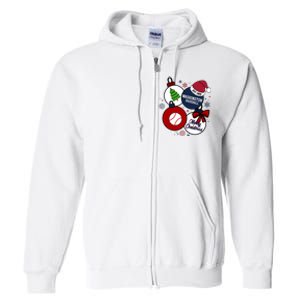 Merry Christmas Washington Baseball Est 1969 Full Zip Hoodie