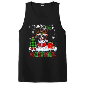 Merry Christmas Woof Appenzeller Sennenhund Cosplay Santa Cute Gift PosiCharge Competitor Tank