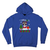 Merry Christmas Woof Appenzeller Sennenhund Cosplay Santa Cute Gift Hoodie