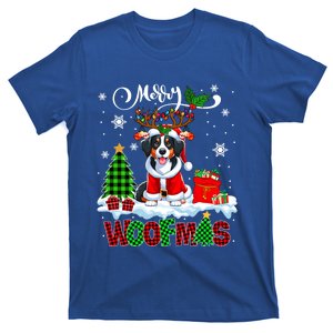 Merry Christmas Woof Appenzeller Sennenhund Cosplay Santa Cute Gift T-Shirt