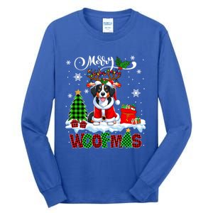 Merry Christmas Woof Appenzeller Sennenhund Cosplay Santa Cute Gift Tall Long Sleeve T-Shirt