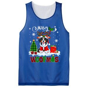 Merry Christmas Woof Appenzeller Sennenhund Cosplay Santa Cute Gift Mesh Reversible Basketball Jersey Tank