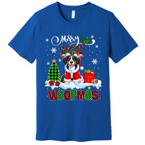 Merry Christmas Woof Appenzeller Sennenhund Cosplay Santa Cute Gift Premium T-Shirt