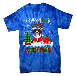 Merry Christmas Woof Appenzeller Sennenhund Cosplay Santa Cute Gift Tie-Dye T-Shirt