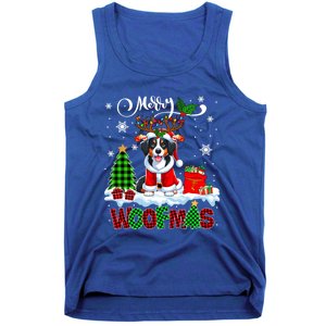 Merry Christmas Woof Appenzeller Sennenhund Cosplay Santa Cute Gift Tank Top