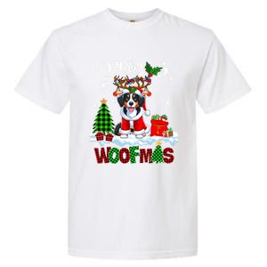 Merry Christmas Woof Appenzeller Sennenhund Cosplay Santa Cute Gift Garment-Dyed Heavyweight T-Shirt