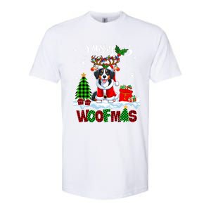 Merry Christmas Woof Appenzeller Sennenhund Cosplay Santa Cute Gift Softstyle CVC T-Shirt