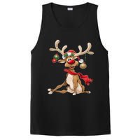 Merry Christmas Women Gifts For Him Funny Reindeer PosiCharge Competitor Tank