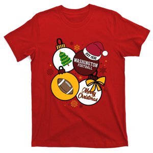 Merry Christmas Washington American Football Est 1972 T-Shirt