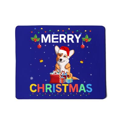 Merry Christmas Welsh Corgi Lovers Group Xmas Holiday Party Cute Gift Mousepad