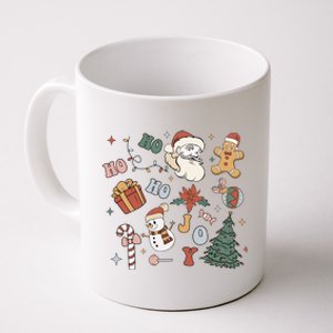 Merry Christmas With Christmas Doodles Family Xmas Matching Gift Coffee Mug