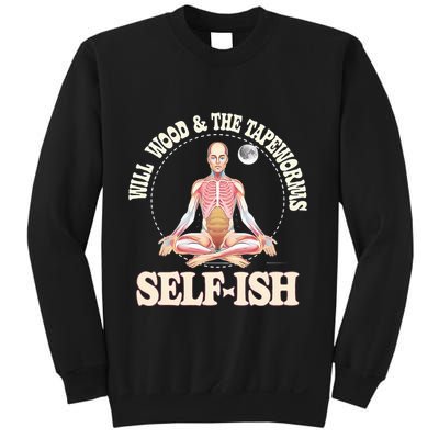 Meditation Colorful Will Wood Basic Selffish Funny Sweatshirt