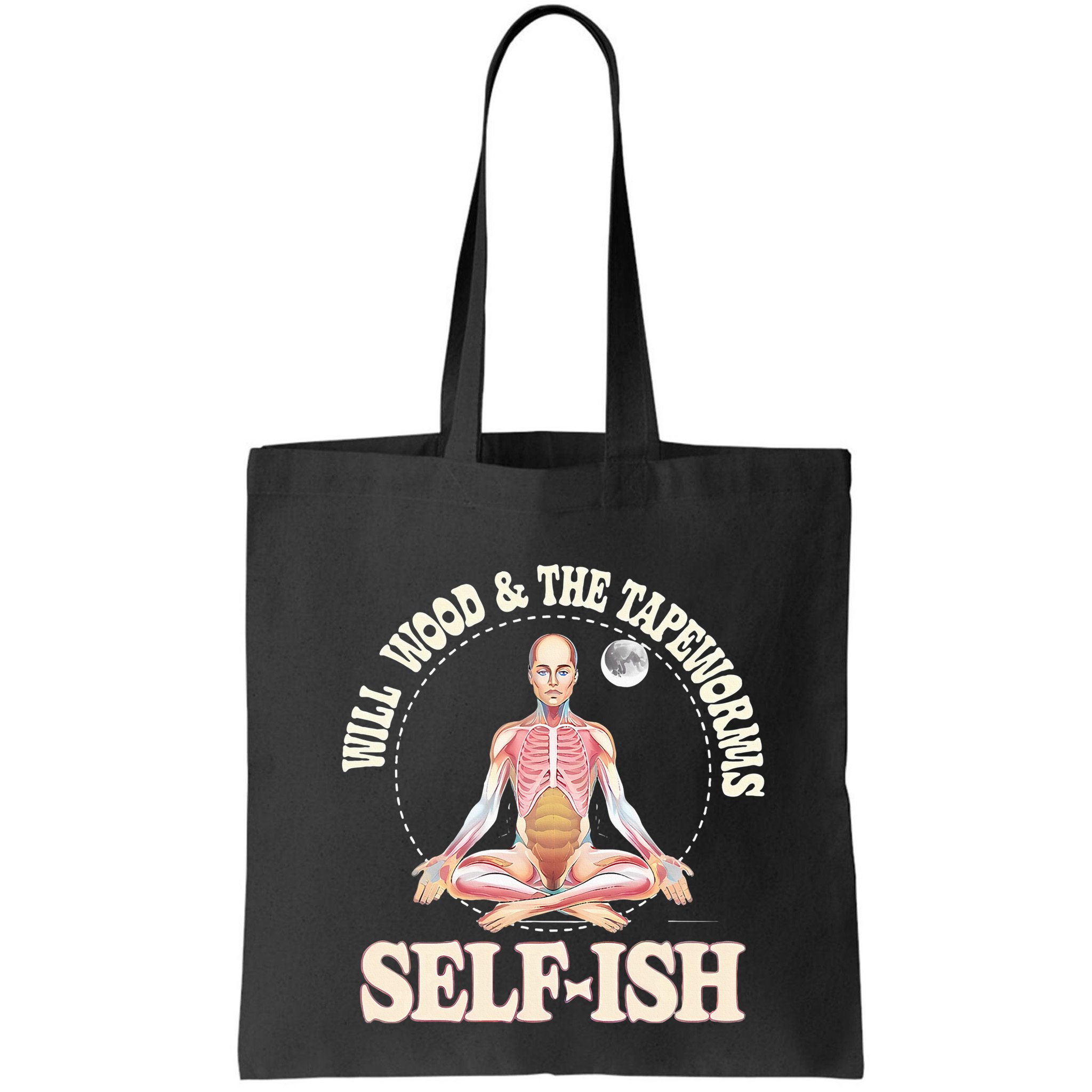 Meditation Colorful Will Wood Basic Selffish Funny Bag