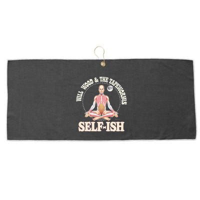 Meditation Colorful Will Wood Basic Selffish Funny Large Microfiber Waffle Golf Towel