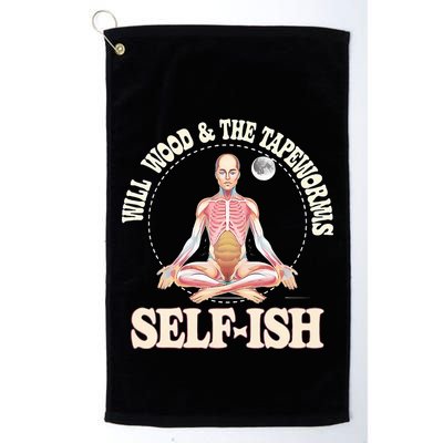 Meditation Colorful Will Wood Basic Selffish Funny Golf Towel