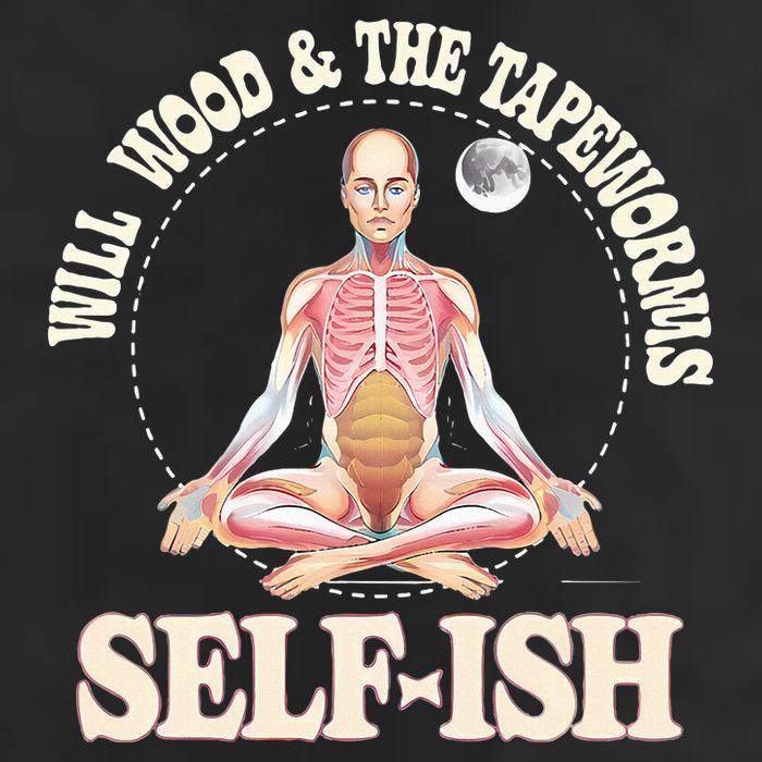 Meditation Colorful Will Wood Basic Selffish Funny Golf Towel