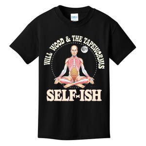 Meditation Colorful Will Wood Basic Selffish Funny Kids T-Shirt