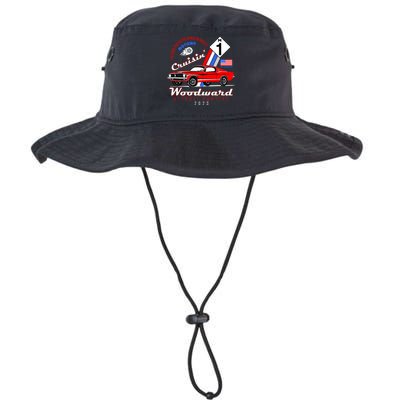 M1 Cruisin Woodward Motown The Town That Put The World On Wheels Bucket Hat