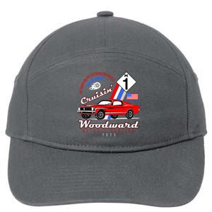 M1 Cruisin Woodward Motown The Town That Put The World On Wheels 7-Panel Snapback Hat