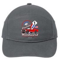 M1 Cruisin Woodward Motown The Town That Put The World On Wheels 7-Panel Snapback Hat