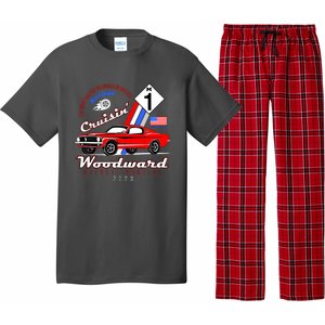 M1 Cruisin Woodward Motown The Town That Put The World On Wheels Pajama Set