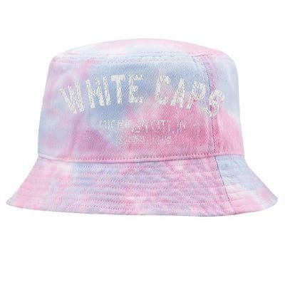 Michigan City White Caps Old School Baseball Tie-Dyed Bucket Hat