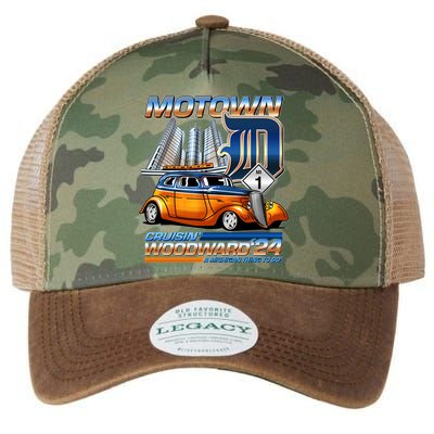 Motown Cruisin Woodward 2024 Legacy Tie Dye Trucker Hat