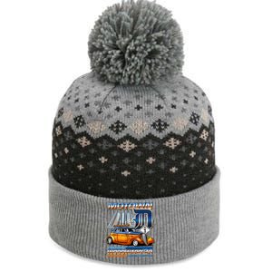 Motown Cruisin Woodward 2024 The Baniff Cuffed Pom Beanie