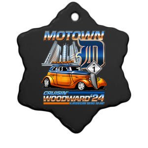 Motown Cruisin Woodward 2024 Ceramic Star Ornament