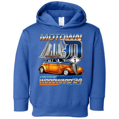 Motown Cruisin Woodward 2024 Toddler Hoodie