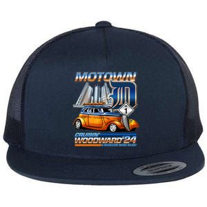 Motown Cruisin Woodward 2024 Flat Bill Trucker Hat