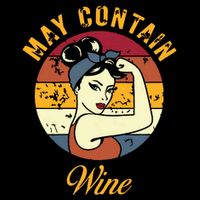 May Contain Wine Shirts Funny Wine Tasting Red Wine Lover Flexfit Unipanel Trucker Cap