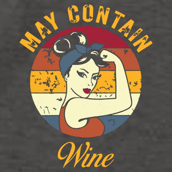 May Contain Wine Shirts Funny Wine Tasting Red Wine Lover Vector Backpack