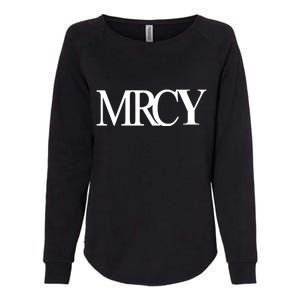 Mercy Christian Worship Words Of Faith Womens California Wash Sweatshirt