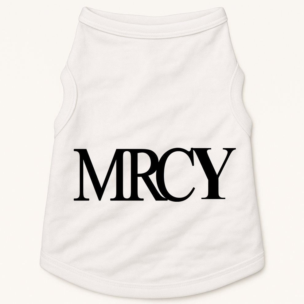 Mercy Christian Worship Words Of Faith Doggie Tank