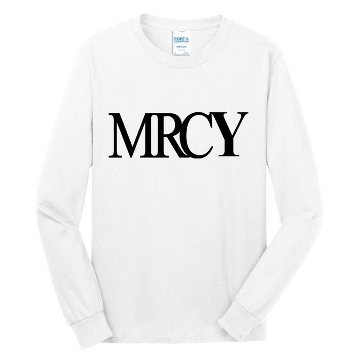 Mercy Christian Worship Words Of Faith Tall Long Sleeve T-Shirt