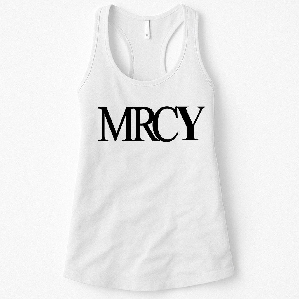 Mercy Christian Worship Words Of Faith Womens Tank Top