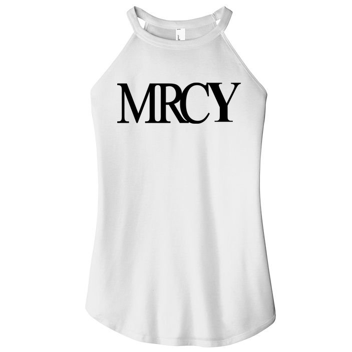 Mercy Christian Worship Words Of Faith Women's Perfect Tri Rocker Tank