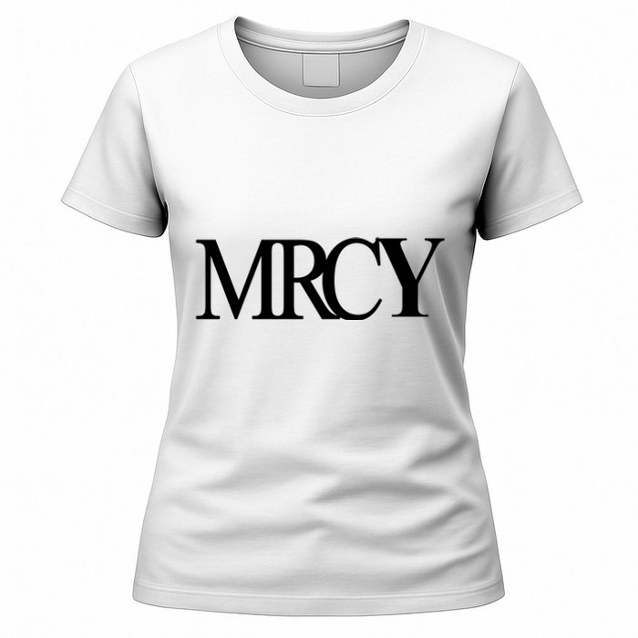 Mercy Christian Worship Words Of Faith Women's T-Shirt