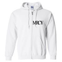 Mercy Christian Worship Words Of Faith Full Zip Hoodie